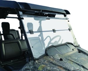 Honda Pioneer 700 Folding Windshield - QuadBoss - Windbreak Folding - `14-`22