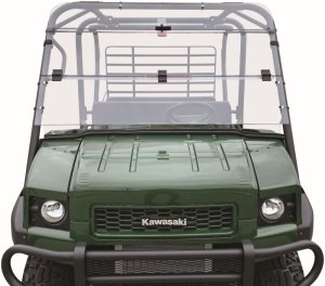Kawasaki Mule 4010 Windshield - QuadBoss - Folding - `09-`22