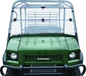 Kawasaki Mule 4010 Windshield - QuadBoss - Folding - `09-`22