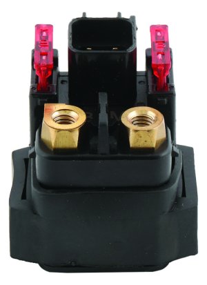Yamaha Kodiak 4x4/EPS Starter Solenoid & Relay - QuadBoss - 100% O.E.M. interchangeable, Copper contact disc, Solid copper terminals, 100% copper windings - `18-`21