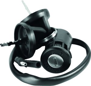 Honda TRX300EX SporTrax Ignition Switch - QuadBoss - 3 or 4 position keyswitch - Black - `93-`06