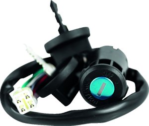 Honda TRX450ER Ignition Switch - QuadBoss - Black - `04-`14