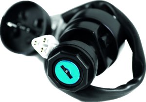 Kawasaki KFX700 Ignition Switch - QuadBoss - 3 or 4 position keyswitch - Black - `04-`09