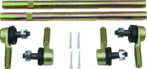 Yamaha Raptor Tie Rod Assembly Upgrade Kit - QuadBoss - Heavy-Duty 12mm Ends - `04-`13 Yamaha Raptor Tie Rod Assembly Upgrade Kit - QuadBoss - Heavy-Duty 12mm Ends - `04-`13