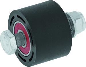 Honda TRX450R Chain Roller - Lower - QuadBoss - Black - `06-`14 Honda TRX450R Chain Roller - Lower - QuadBoss - Black - `06-`14