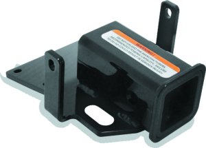 Kawasaki Mule SX 4x4 Rear Receiver Hitch - QuadBoss - Black - `17-`21