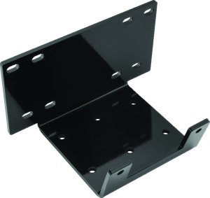 Kawasaki KVF650 Brute Force 4x4i Winch Mount - QuadBoss - Black - `10-`12