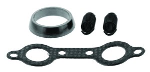 Polaris Ranger 4x4 700 Exhaust Gasket Kit - QuadBoss - Black - `05-`09