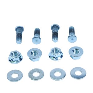 Kawasaki KFX450R Wheel Stud & Nut Kit - Front/Rear - QuadBoss - Black - `08-`14