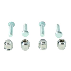 Honda TRX500FA FourTrax Foreman Rubicon 4x4 AT Wheel Stud & Nut Kit - Front - QuadBoss - Black - `01-`04