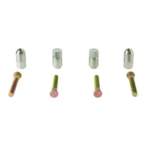 Polaris RZR 570 S Wheel Stud & Nut Kit - Front - QuadBoss - Black - 2017