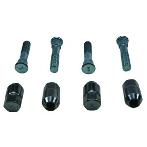 Polaris General XP 1000 Wheel Stud & Nut Kit - Front/Rear - QuadBoss - Black - `20-`21