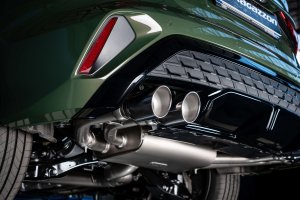 Audi S3 Sedan Quattro Performance Exhaust - 2.0FTSI - Ragazzon - Evo Line - Axle Back w/ Electronic Operated Valve - Dual Exit/ Quad Black Tip (2024+)