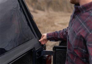 Jeep Wrangler TJ Frameless Soft Top Kit - Rampage - Frameless Trail - Black Diamond - `97-`06