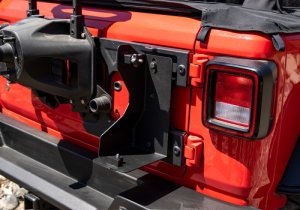 Jeep Wrangler Offroad Jack Mount - Rampage - Black - `07-`19 Jeep Wrangler Offroad Jack Mount - Rampage - Black - `07-`19