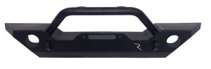 Jeep Wrangler Bumper - Front - Rampage - Rock Rage - Black - `07-`22 Jeep Wrangler Bumper - Front - Rampage - Rock Rage - Black - `07-`22
