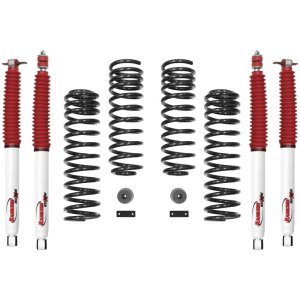 Jeep Wrangler JK Unlimited Suspension Lift Kit - Front + Rear - Rancho - Progressive Sport with RS5000X Shocks - `07-`17