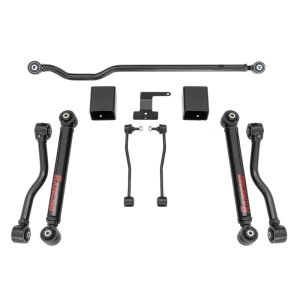 Jeep Wrangler JL Unlimited Suspension Lift Kit - Front + Rear - Rancho - Short Arm, 4.5-in Lift - `18-`20 Jeep Wrangler JL Unlimited Suspension Lift Kit - Front + Rear - Rancho - Short Arm, 4.5-in Lift - `18-`20