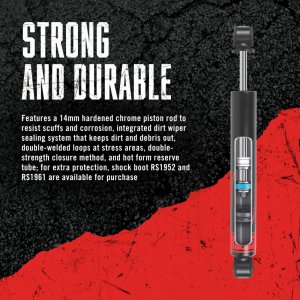Ram 2500 Shocks - Rancho - RS7MT - Black Satin - `11-`21
