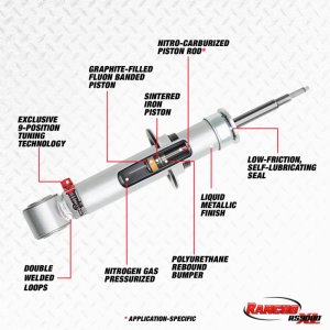 Chevrolet Silverado 1500 Suspension Strut - Front - Rancho - RS9000XL - `14-`18