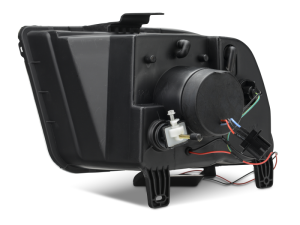 Ford Mustang LED Headlights - Raxiom - 2010 Style LED Halo - Black Housing/Clear Lens - `05-`09