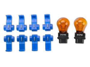 Ford Mustang LED Headlights - Raxiom - CCFL Halo Projector - Black Housing - `10-`12