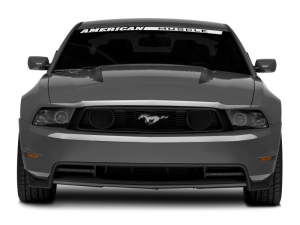 Ford Mustang LED Headlights - Raxiom - CCFL Halo Projector - Black Housing - `10-`12