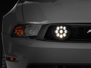 Ford Mustang Fog Lights - Front - Raxiom - LED - Smoked - `05-`12