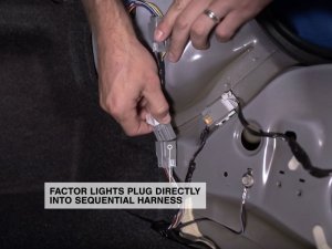 Ford Mustang LED Taillights - Rear - Raxiom - Sequential Tail Light Harness Kit - `10-`22