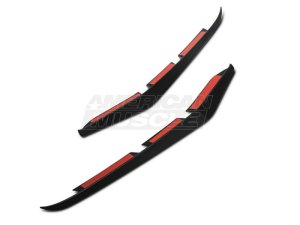 Ford Mustang Tail Light Conversion Trim - Rear - Raxiom - Gloss Black - `10-`12