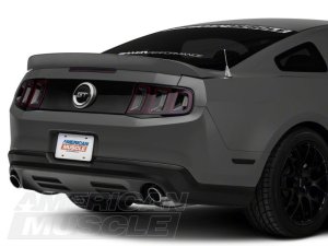 Ford Mustang Tail Light Conversion Trim - Rear - Raxiom - Gloss Black - `10-`12