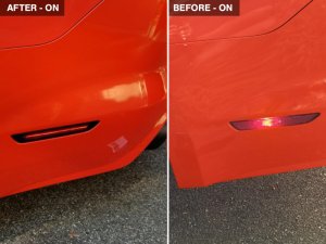 Ford Mustang Side Markers - Rear - Raxiom - Axial Series LED - Smoked - `15-`22