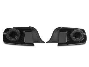 Ford Mustang LED Taillights - Rear - Raxiom - Halo - Smoked - `15-`22