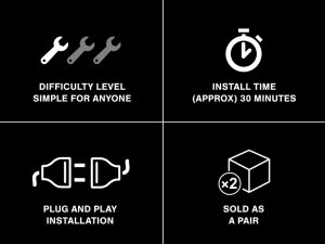 Ford Mustang LED Taillights - Rear - Raxiom - Halo - Smoked - `15-`22