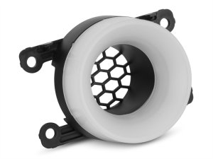 Ford Mustang Fog Lights - Raxiom - LED Halo with Honeycomb Mesh Grille - `15-`17