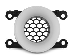 Ford Mustang Fog Lights - Raxiom - LED Halo with Honeycomb Mesh Grille - `15-`17