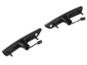 Ford Mustang LED Side and Quarter Marker Lights - Front + Rear - Raxiom - Axial Series - Clear - `10-`14 Ford Mustang LED Side and Quarter Marker Lights - Front + Rear - Raxiom - Axial Series - Clear - `10-`14