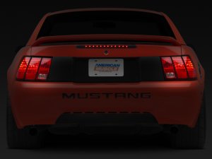 Ford Mustang Brake Light - Rear - Raxiom - Axial Series LED Third Brake Light - Smoked - `99-`04 Ford Mustang Brake Light - Rear - Raxiom - Axial Series LED Third Brake Light - Smoked - `99-`04