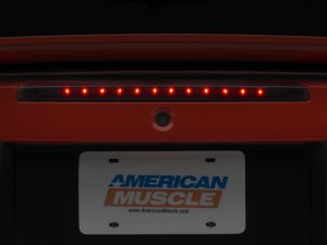 Ford Mustang Brake Light - Rear - Raxiom - Axial Series LED Third Brake Light - Smoked - `99-`04 Ford Mustang Brake Light - Rear - Raxiom - Axial Series LED Third Brake Light - Smoked - `99-`04