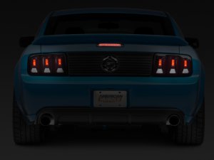 Ford Mustang Brake Light - Rear - Raxiom - Axial Series LED - Smoked - `05-`09