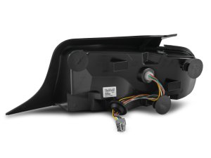 Ford Mustang LED Taillights - Rear - Raxiom - Vector V2 - Gloss Black - `10-`12