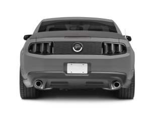 Ford Mustang LED Taillights - Rear - Raxiom - Vector V2 - Gloss Black - `10-`12