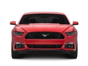 Ford Mustang LED Headlights - Raxiom - Projector with OEM HID Bulbs - Black Housing - `15-`17