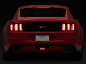 Ford Mustang Brake Light - Raxiom - Axial LED Reverse Light with Running Light and Triple Flash Brake Light - Smoked - `15-`17 Ford Mustang Brake Light - Raxiom - Axial LED Reverse Light with Running Light and Triple Flash Brake Light - Smoked - `15-`17