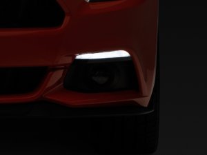 Ford Mustang LED Headlights - Raxiom - Axial Series LED Sequential Turn Signals - Smoked - `15-`17