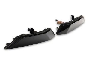 Ford Mustang LED Headlights - Raxiom - Axial Series LED Sequential Turn Signals - Smoked - `15-`17