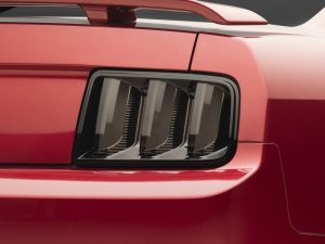 Ford Mustang LED Taillights - Rear - Raxiom - Vector V2 - Smoked - `05-`09