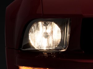 Ford Mustang LED Headlights - Raxiom - Axial OEM Style - Smoked Lens, Chrome Housing - `05-`09 Ford Mustang LED Headlights - Raxiom - Axial OEM Style - Smoked Lens, Chrome Housing - `05-`09