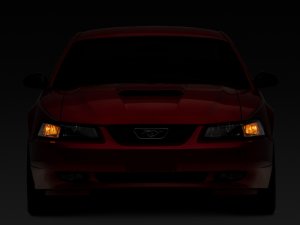 Ford Mustang LED Headlights - Raxiom - OEM Style, Axial Series - Black - `99-`04 Ford Mustang LED Headlights - Raxiom - OEM Style, Axial Series - Black - `99-`04