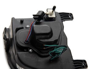 Ford Mustang LED Headlights - Raxiom - Halogen Projector - Black Housing - `05-`09 Ford Mustang LED Headlights - Raxiom - Halogen Projector - Black Housing - `05-`09